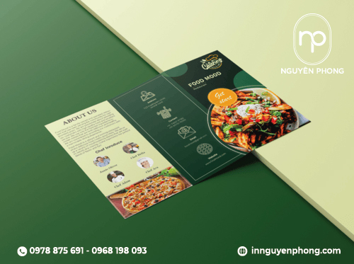 Brochure gấp ba